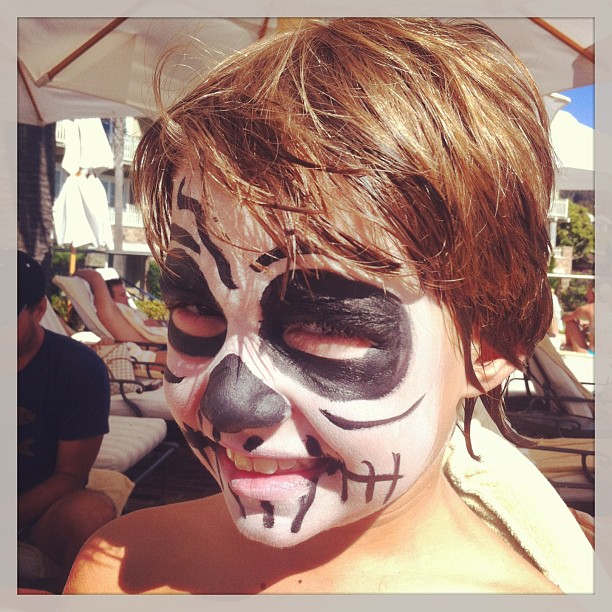 Facepaint Creature from the Paintbox Girls